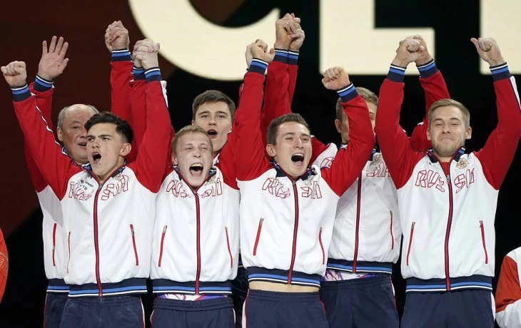 We have won the World Championship! We have won the World Championship!